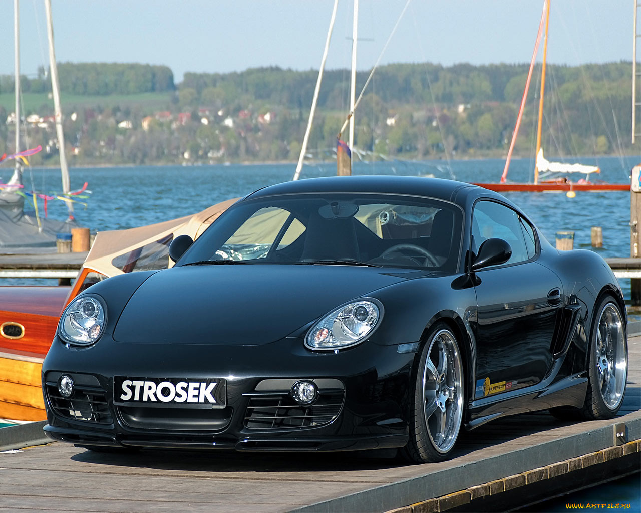 porsche, strosek, cayman, 